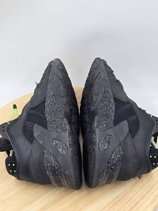 Adidas Streetball Core Basketball Shoe Mens Black Solar Green FZ1971 sz 7.5 main image 5